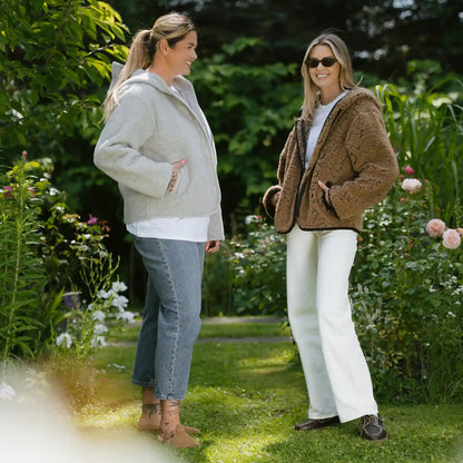 Wolljacke ''Laguna'' Dunkelbraun