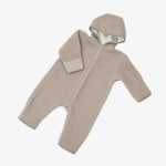 Baby-Strampler „Schaf“; beige
