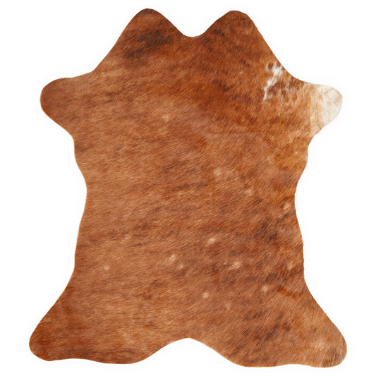 Mini-Kuhfell, ca. 70 × 70 cm, von oben fotografiert: genau das Fell, das Sie erhalten