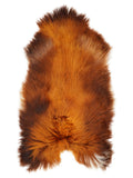 Isländisches Rusty-Schaffell, ca. 130 × 75 cm, von oben fotografiert: genau das Fell, das Sie erhalten