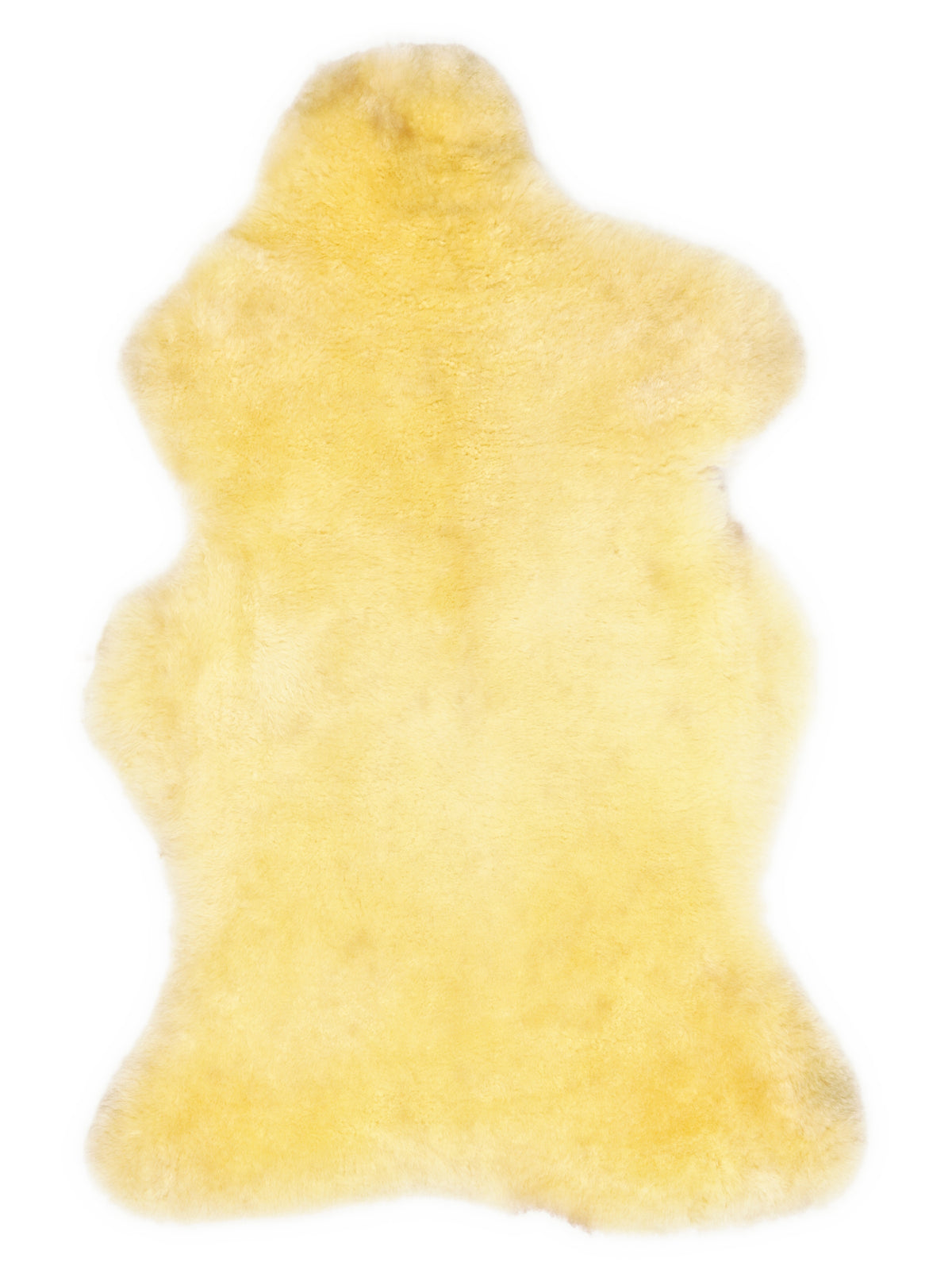 Medizinisches Schaffell, ca. 120 × 70 cm, von oben fotografiert: genau das Fell, das Sie erhalten