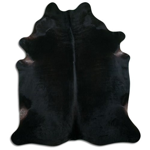 Schwarzes Kuhfell XXL