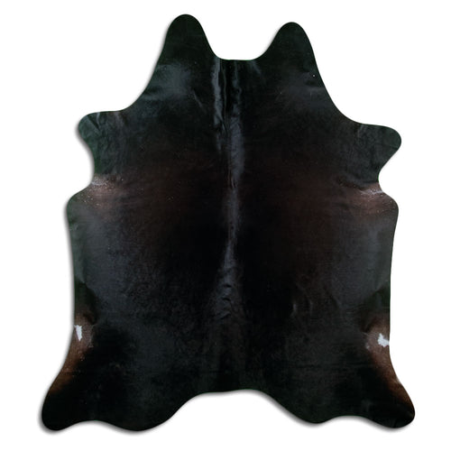 Schwarzes Kuhfell XXL