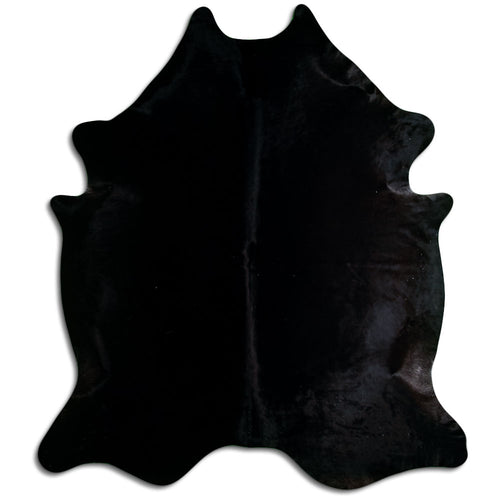 Schwarzes Kuhfell XXL