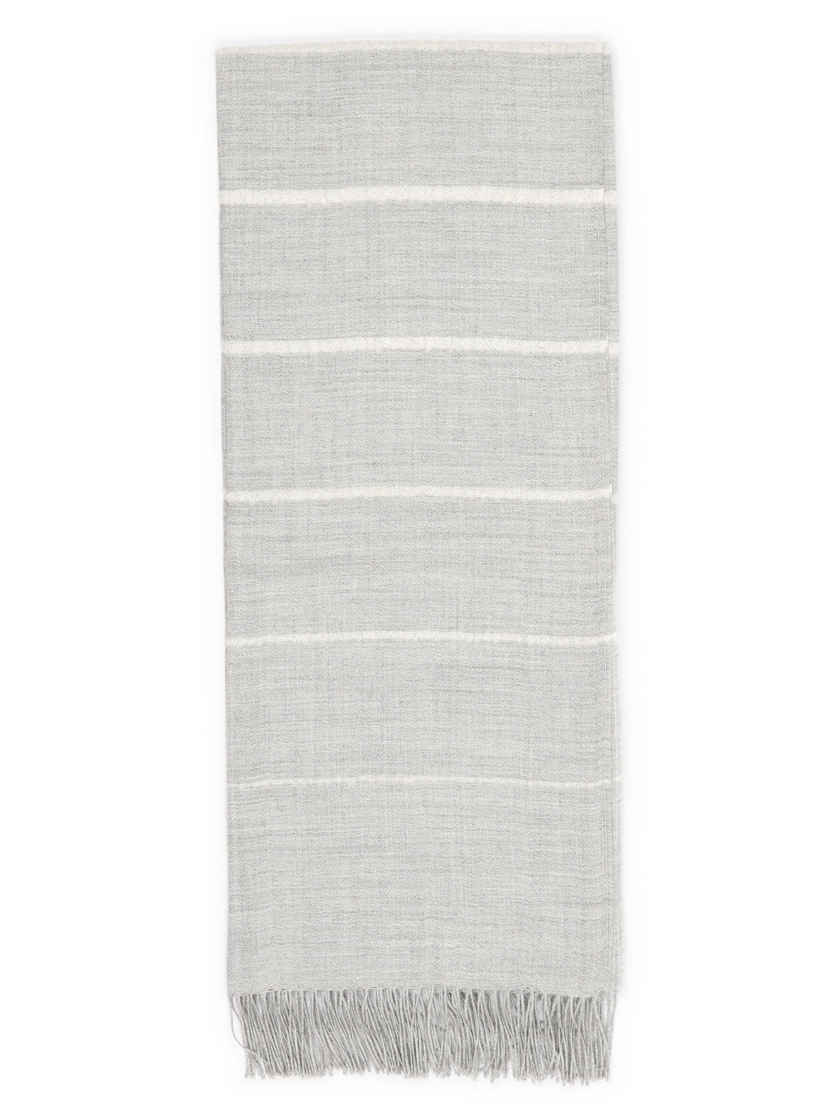 Plaid „Classic Bouclé“ aus Baby-Alpaka – ganze Länge