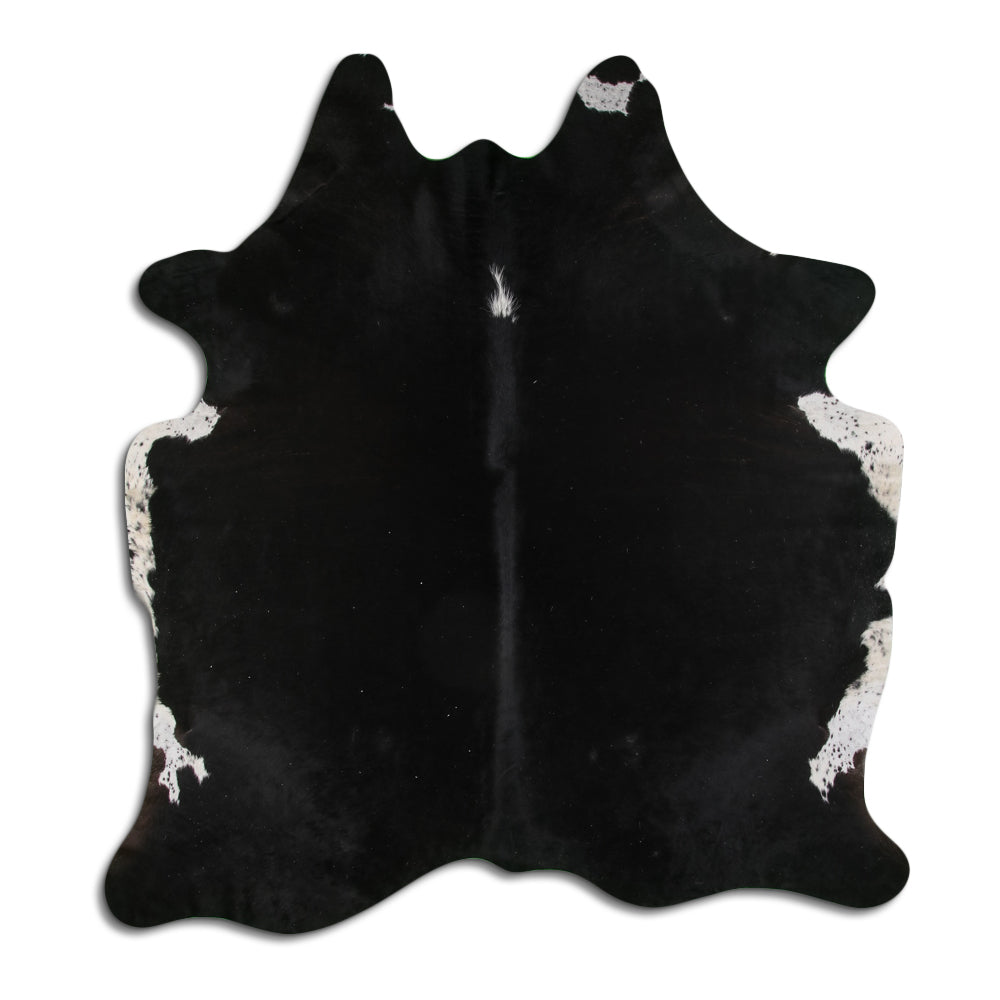Schwarzes Kuhfell XXL