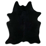 Schwarzes Kuhfell XL