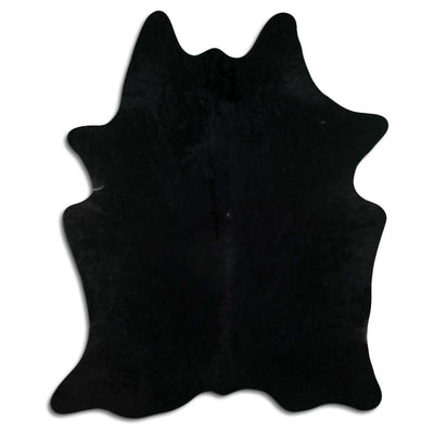Schwarzes Kuhfell XL