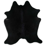Schwarzes Kuhfell XL