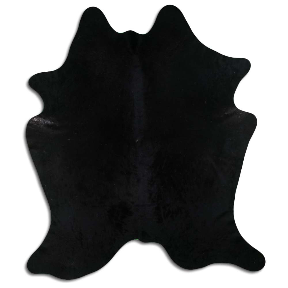 Schwarzes Kuhfell XL