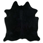 Schwarzes Kuhfell XL