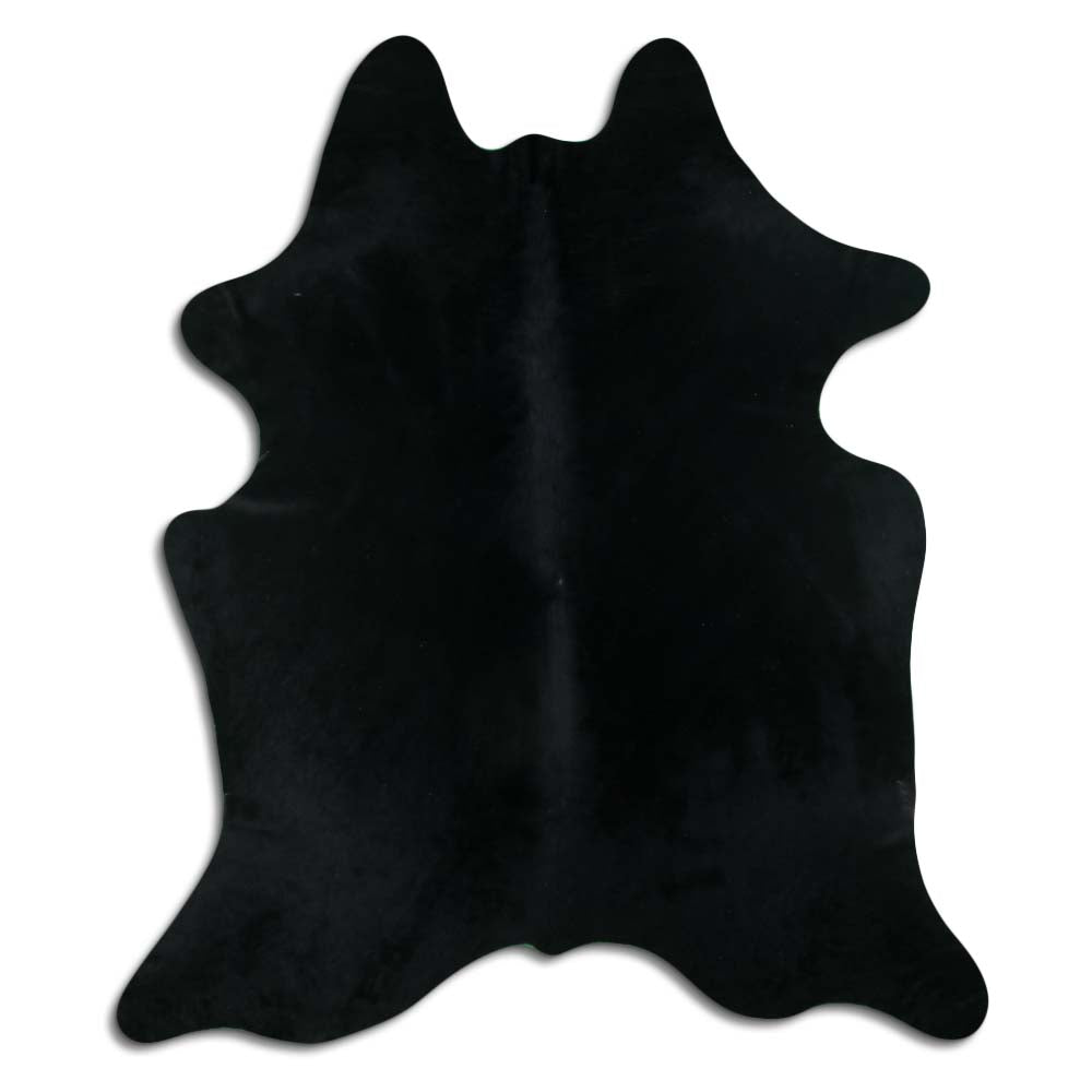 Schwarzes Kuhfell XL