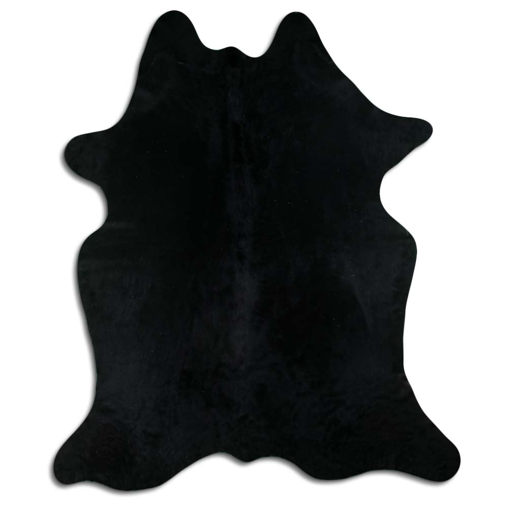 Schwarzes Kuhfell XXL