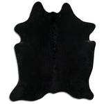 Schwarzes Kuhfell XL