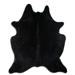 Schwarzes Kuhfell XL