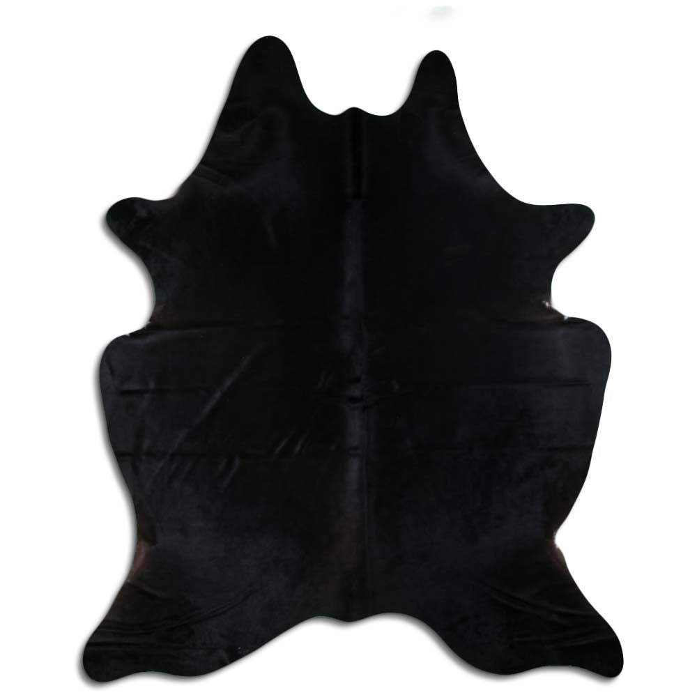 Schwarzes Kuhfell XL