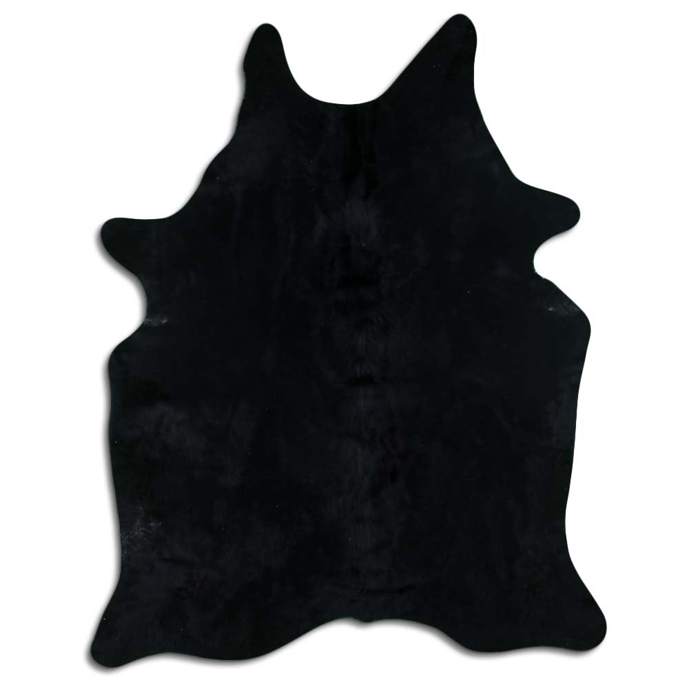 Schwarzes Kuhfell XXL