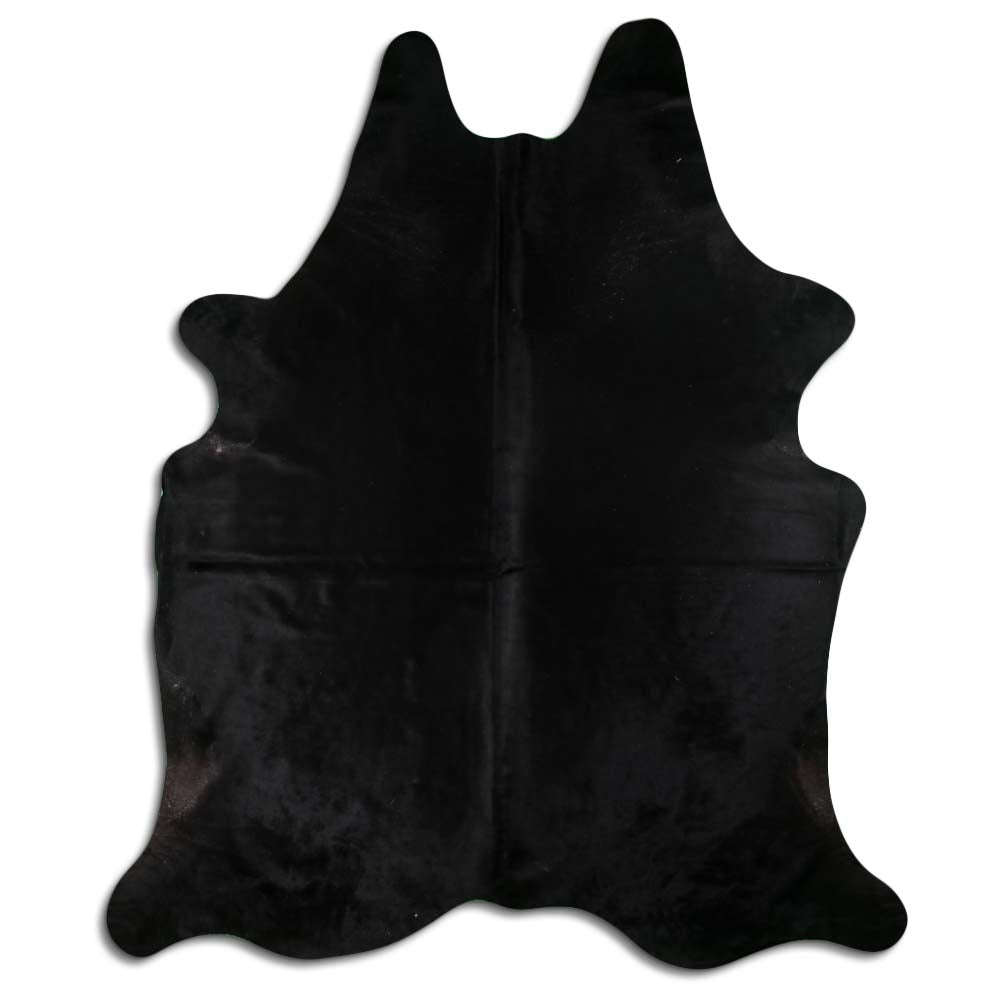 Schwarzes Kuhfell XXL