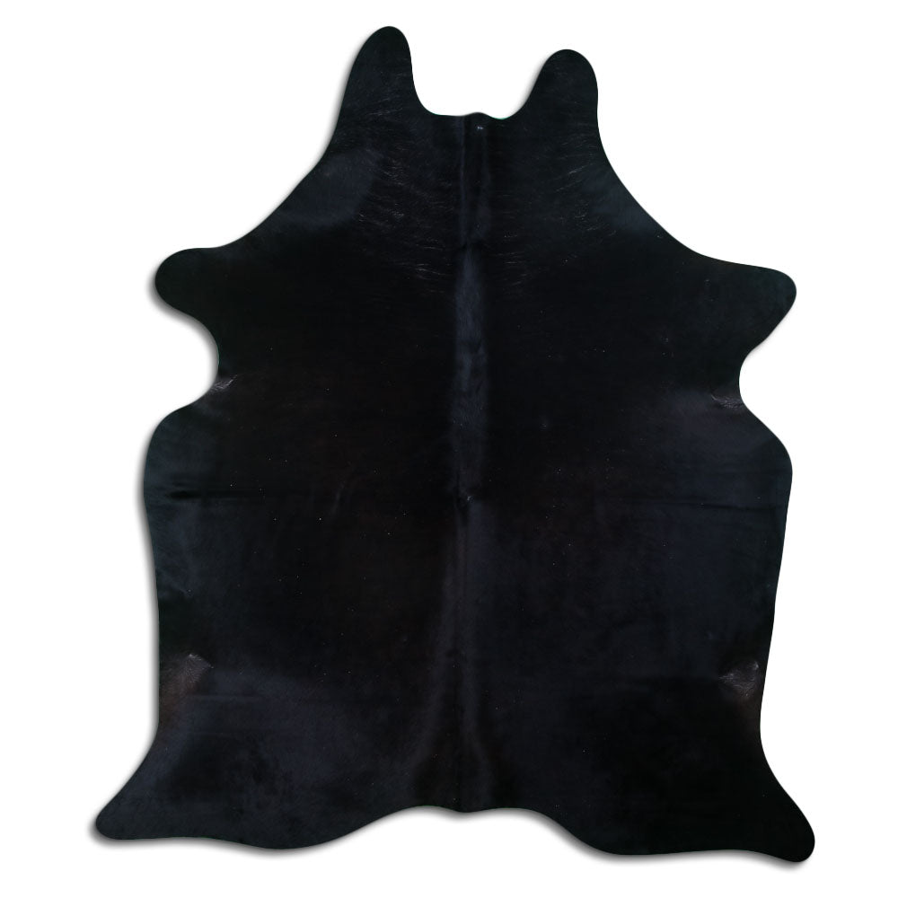 Schwarzes Kuhfell XL