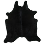 Schwarzes Kuhfell XL
