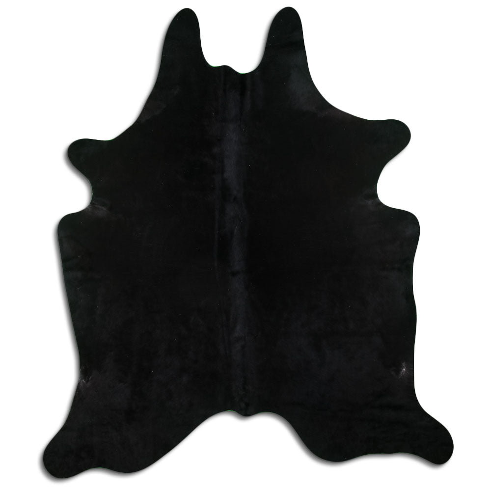 Schwarzes Kuhfell XL