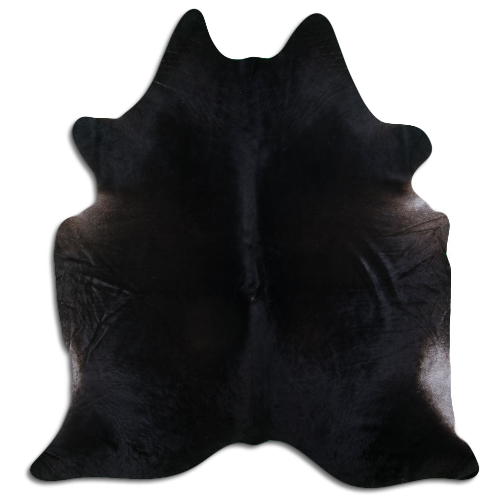 Schwarzes Kuhfell XXL