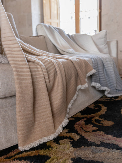 Plaid „Dune“ aus Royal-Alpaka