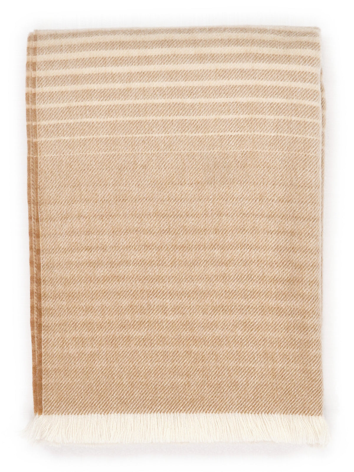 Plaid „Dune“ aus Royal-Alpaka – gefaltet