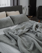 Wolldecke „Meringue“ aus Merinowolle | einlagig