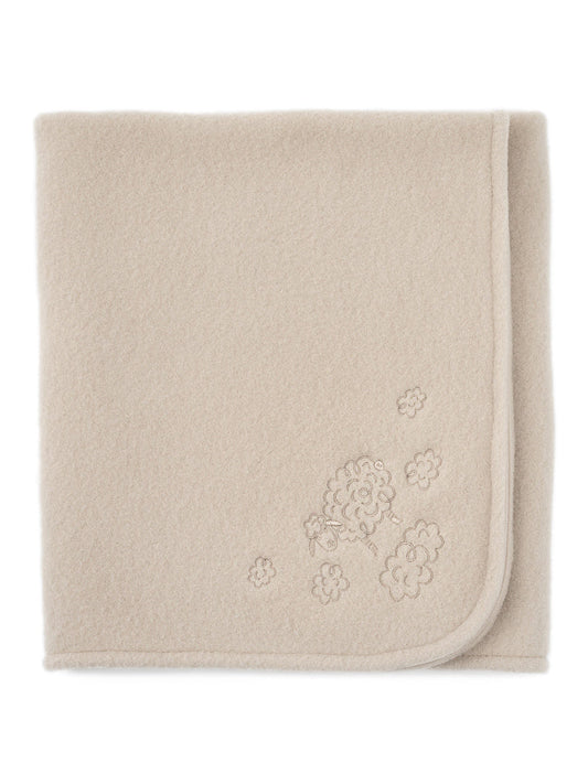 Babydecke aus Merinowolle