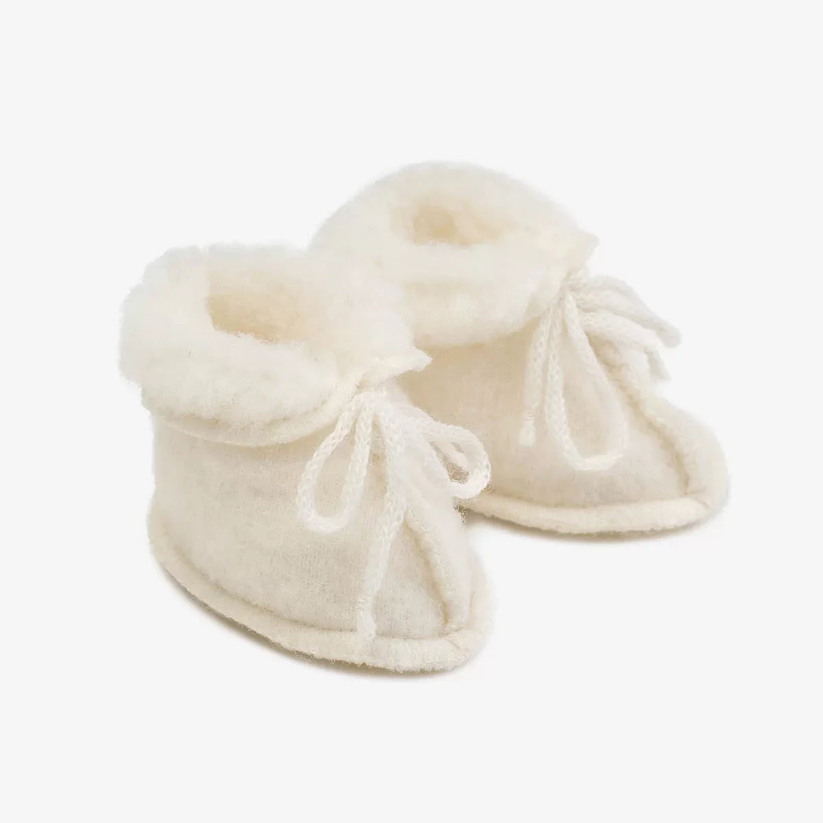 Baby Merino Schühchen „Fluff“ – Bild 2 von 4