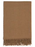 Plaid „Fjord“ in Camel, gefaltet