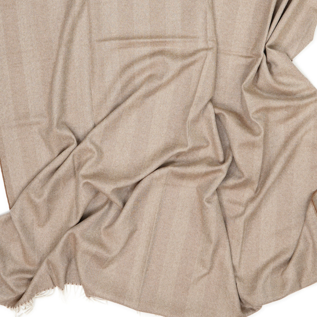 Plaid „Premium Cozy“ aus Royal-Alpaka – Nahaufnahme