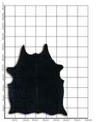 Schwarzes Kuhfell M