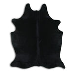 Schwarzes Kuhfell L