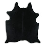 Schwarzes Kuhfell L