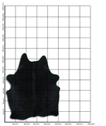 Schwarzes Kuhfell M