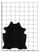 Schwarzes Kuhfell M