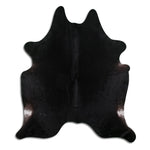Schwarzes Kuhfell XL