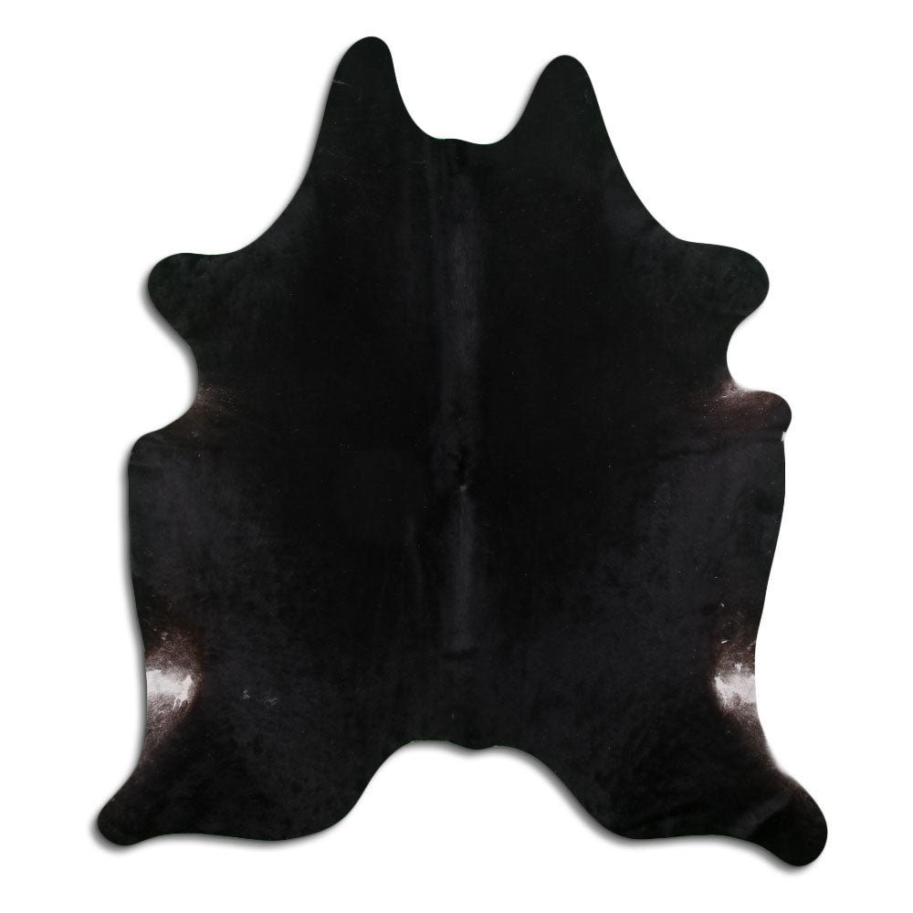Schwarzes Kuhfell XL