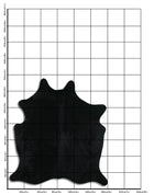 Schwarzes Kuhfell M