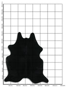 Schwarzes Kuhfell M