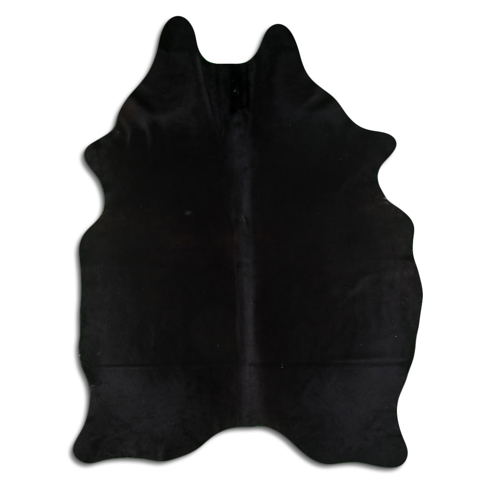 Schwarzes Kuhfell XL