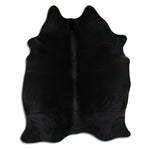 Schwarzes Kuhfell XL