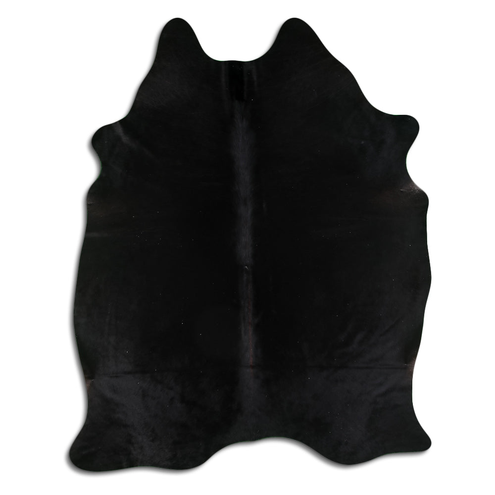 Schwarzes Kuhfell XL