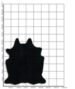 Schwarzes Kuhfell M