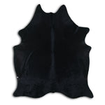 Schwarzes Kuhfell L