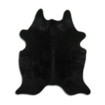 Schwarzes Kuhfell L