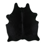 Schwarzes Kuhfell XL