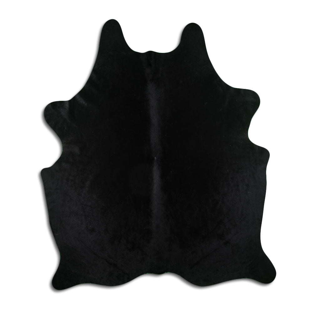 Schwarzes Kuhfell XL